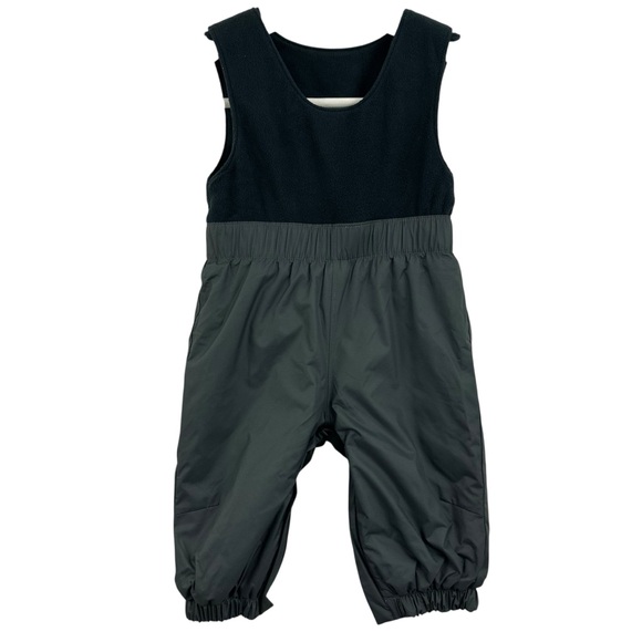 Columbia Baby Grey Snow Suit Overalls Size 6-12 Months - Picture 1 of 5